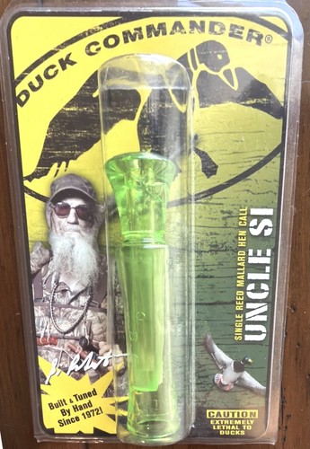 Duck Dynasty Duck Commander Uncle Si Single Reed Mallard Hen Call