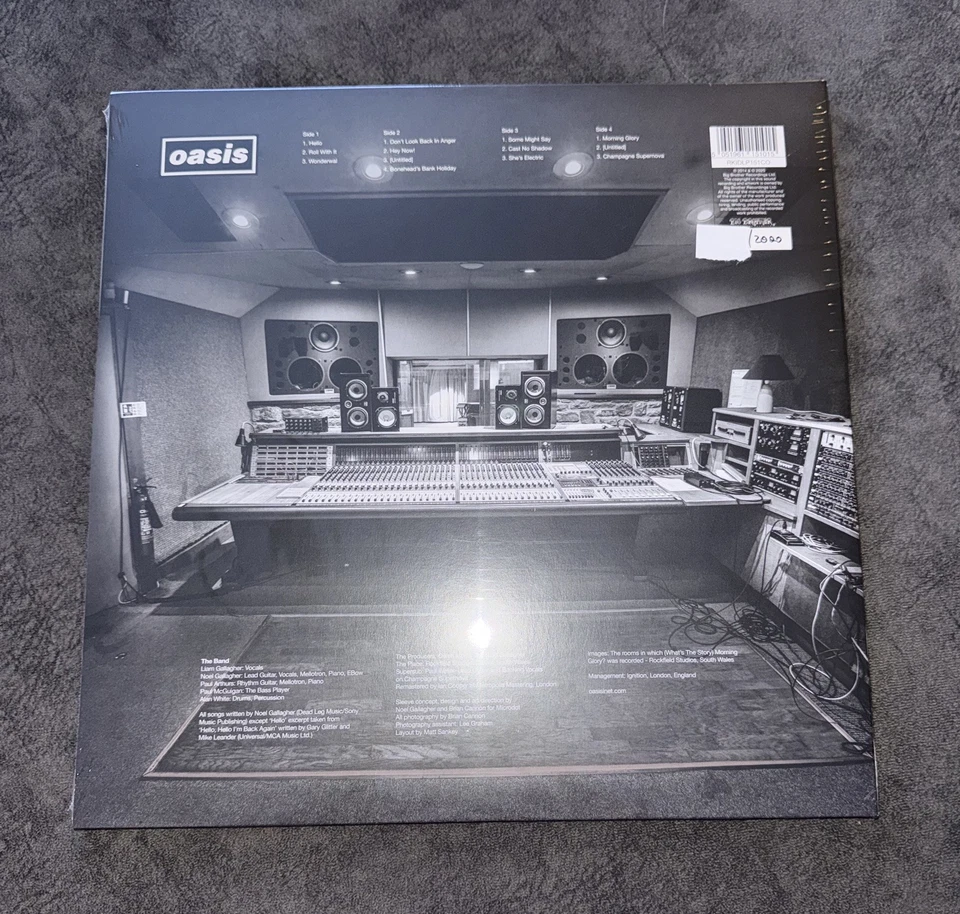 Oasis What’s The Story Morning Glory 30th Anniversary Exclusive Pearl Vinyl 2000 - Image 2 of 2