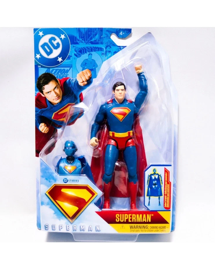Juego Completo Figuras de Acción DC Superman 2025 6" + 7º Personaje Bonus Nuevo En Caja Foto 2 de 4