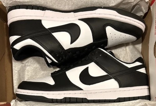 NIB W Nike Dunk Low Retro Black White “Panda” DD1503-101 Size Women’s 10 / M 8.5