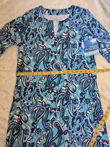 NUEVO COOLIBAR UPF 50+ EXCELENTE PROTECCIÓN UV MUJER TÚNICA VESTIDO TALLA M - Imagen 4 de 10
