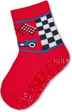 Sterntaler Boys Tile Speedster Air Socks, Race Car Motif, Red 19/20