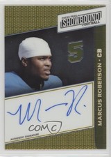 2014 Press Pass Showbound Gold Marcus Roberson #SB-MR Auto 0af
