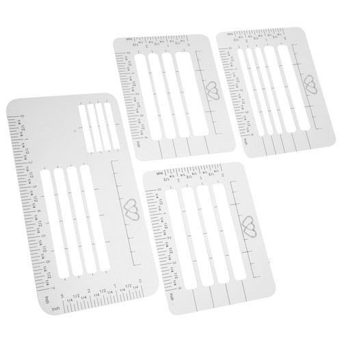 Envelope Writing Guide Template 4pcs for Calligraphy and Invitations ...