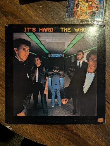 The Who It's Hard Vintage Vinyl LP 1982 Warner Bros. Record 1-23731