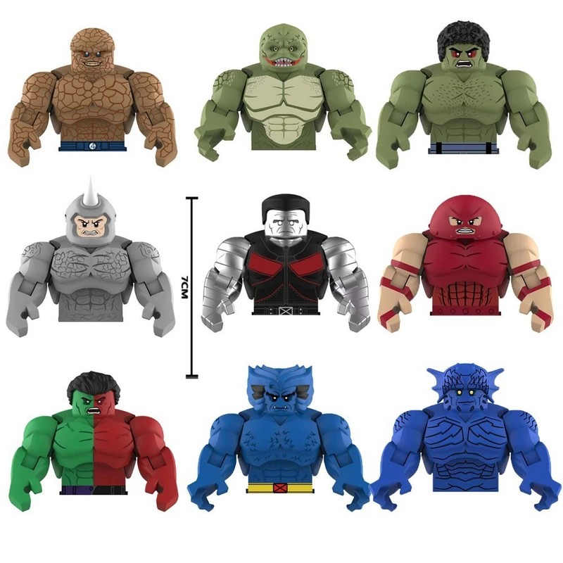 Incredible Hulk Mini Figure Abomination Marvel Super Hero Action Figure Toy