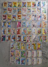 Lot of 71 Walt Disney Family Portraits Cards (#100-171) Missing One Card #129 EX