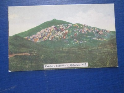AK - Regenbogenberg, Rotorua, Neuseeland (1956 unbespielt)