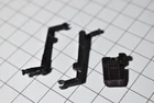 Star Wars POTF2 1995 SPEEDER BIKE Handlebars and Left Flap Parts