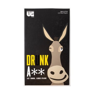 University Games Boardgame Drunk Ass (2022 Ed) Box VG+/Mint