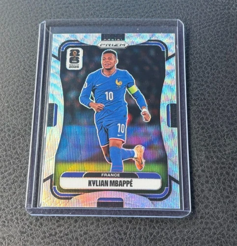 2026 Panini Prizm FIFA World Cup Kylian Mbappe Silver Wave Prizm