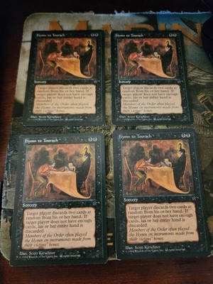 Fallen Empires  MTG  Playset  Hymn to Tourach (Scott Kirschner)  Magic