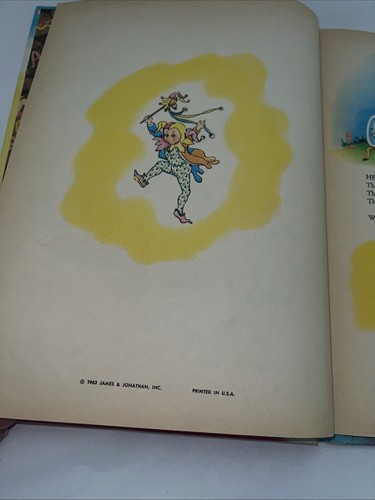 OLD FASHIONED NURSERY RHYMES 1963 HARDBACK SAMUEL LOWE COLORFULLY ILLUSTRATED - Picture 5 of 11