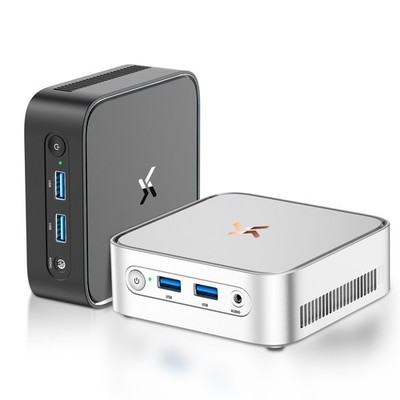 Huidun H80 Mini PC AMD Ryzen 5 3500U 16GB 512GB Win 11 Pro Bis zu 3,7Hz WIFI 5