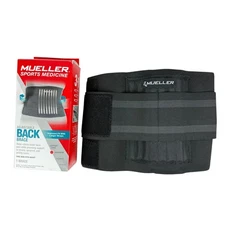 Mueller Adjustable Back Brace Maximum Support One Size Fits Most