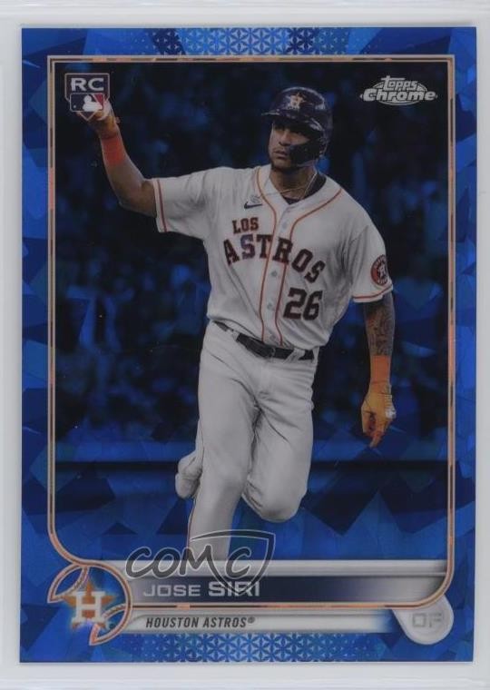 2022 Topps Chrome Sapphire Edition Jose Siri #599 Rookie RC 1g5d