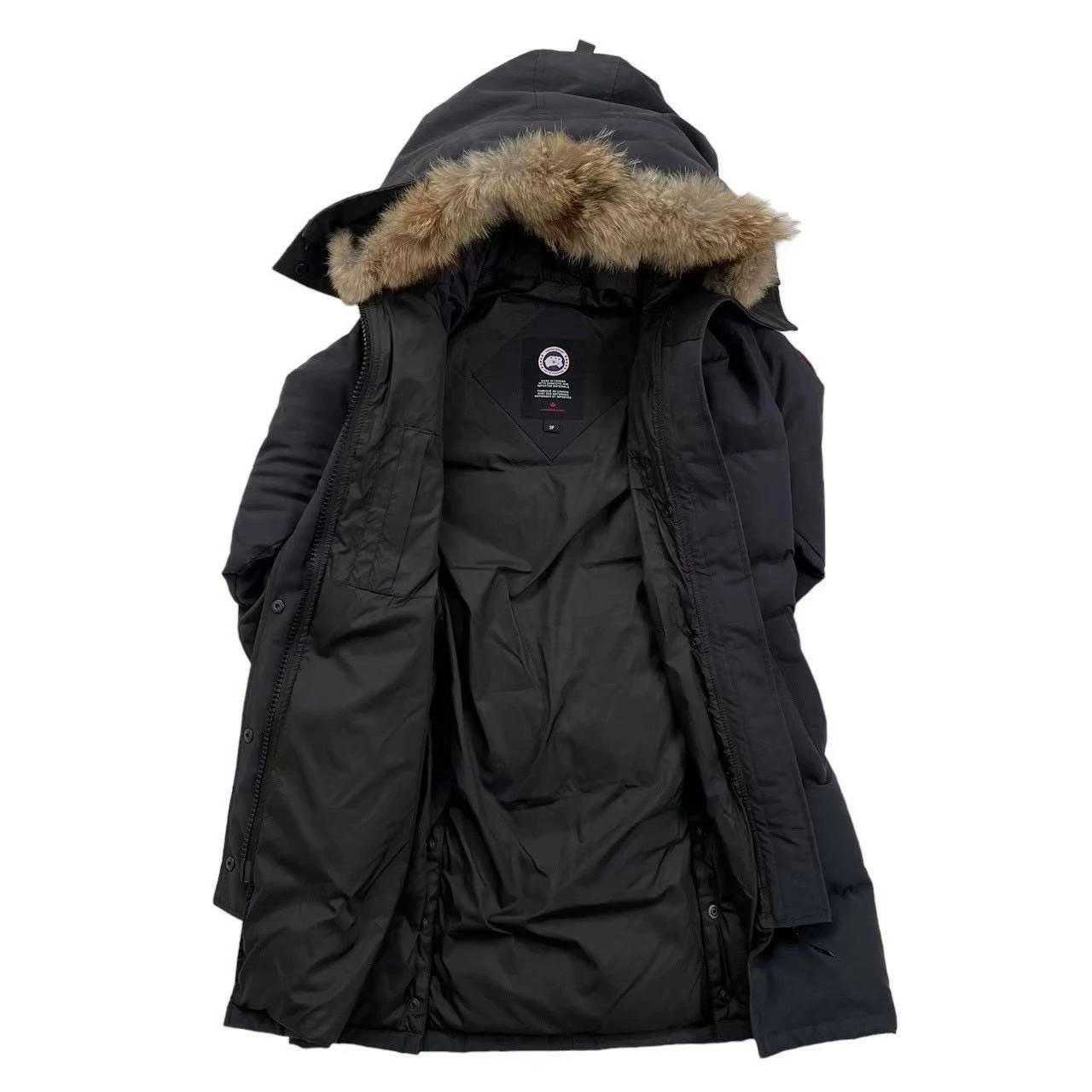 CANADA GOOSE Down Coat Outerwear Brand Down Coat Long Down Jacket Jacket Hood Fu thumbnail 3