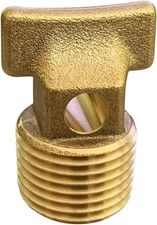Boat Garboard Drain Plug 1/2" NPT Thread Solid Brass Drain Plugs commonly