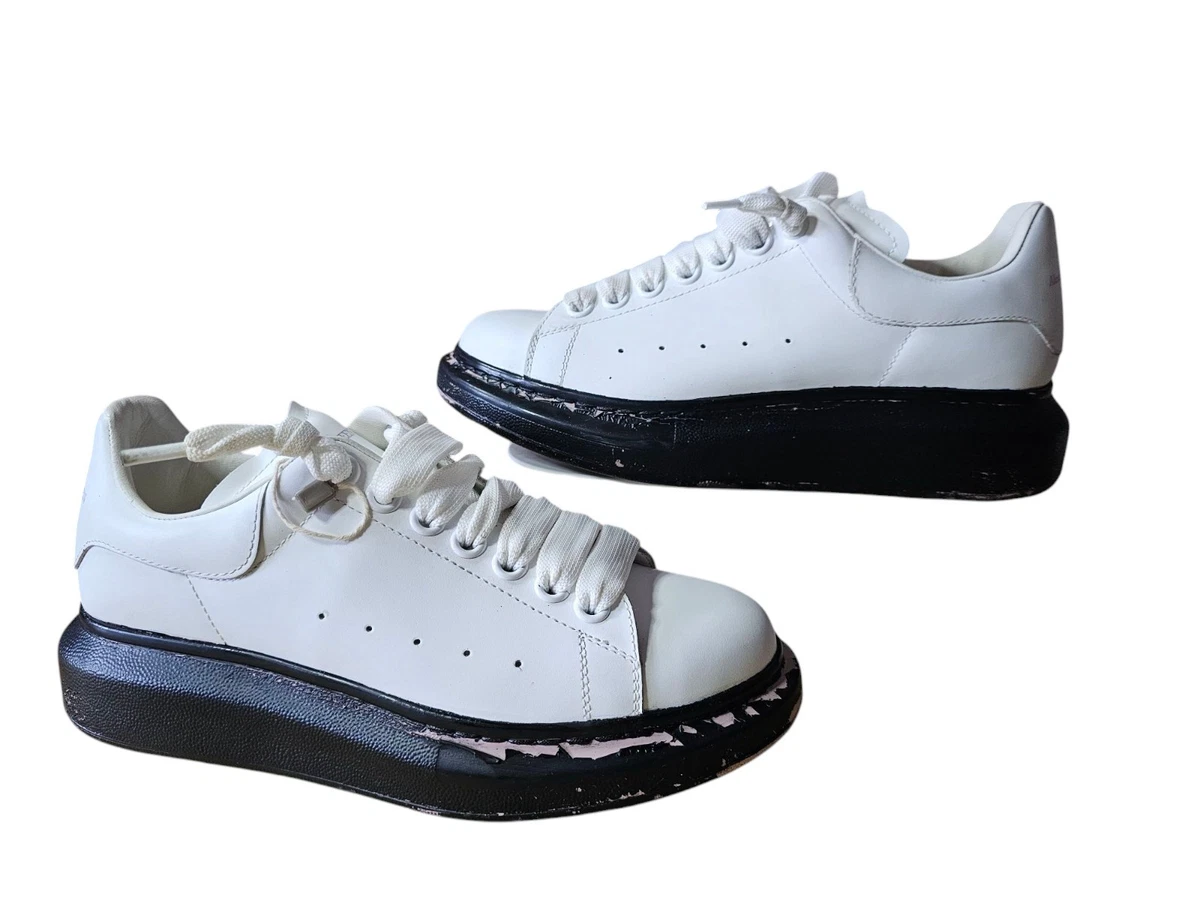 Alexander McQueen White Leather Athletic Shoes for Women | eBay