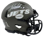 Justin Fields Signed Salute To Service I Mini Helmet STS BAS Beckett Witnessed