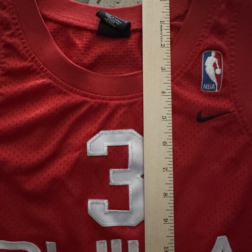 Maglia Allen Iverson Philadelphia 76ers Nike Swingman bambino grande retro NBA - Foto 13 di 15