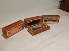 Lot of 4 TYCO HO scale train cars locomotive Texaco Santa Fe UP boxed