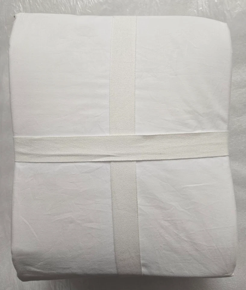 Juego de 4 sábanas bordadas de percal orgánico Pottery Barn King Grand lavanda Foto 2 de 2