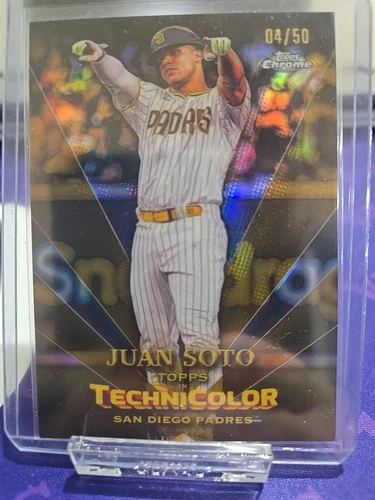 2023 Topps Chrome Juan Soto Technicolor #/50