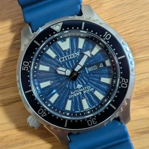 Citizen Pufferfish Promaster Automatic FUGU NY0136-52L Diver #3924