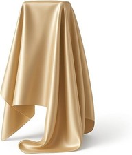 2-in-1 Headband Scarf for Women Satin Lined No Slip Hair Wrap