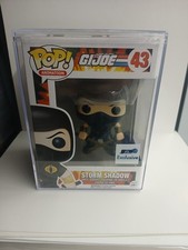 Funko Pop! G.I.Joe #43 Storm Shadow GTS Exclusive Vaulted/ With Hard Stack  HTF