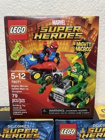 LEGO DC MARVEL SUPERHEROES Mighty Micros lot 76068 76070 76071 Bizarro Doomsday