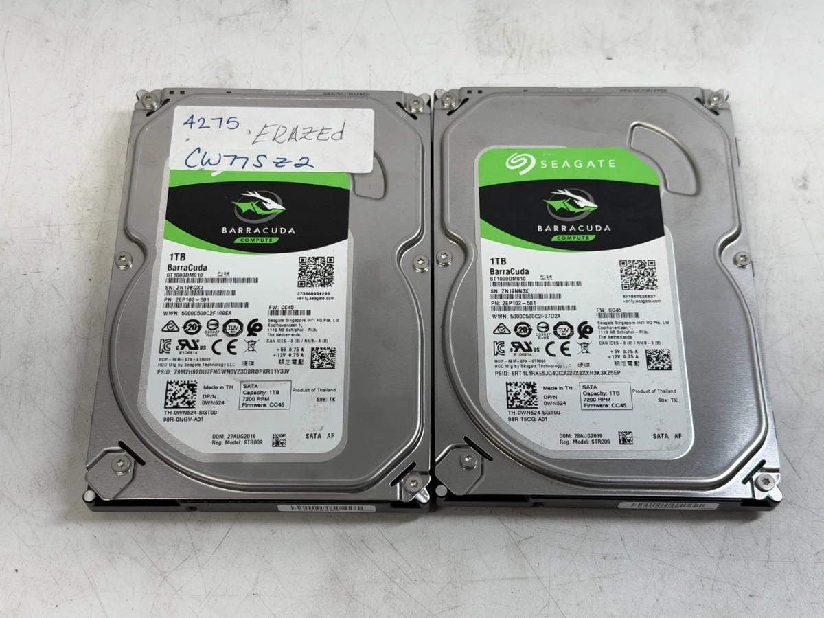1TB 3.5 Inch SATA Computer Internal Hard Disk Drives for sale - eBay