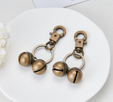 2 pieces, DIY pet collars, small bells, brass bells