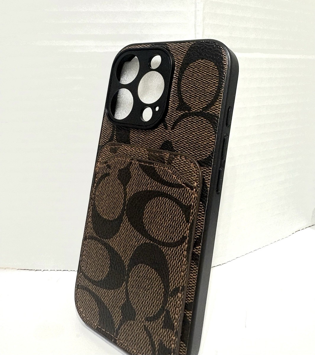 ◆新品◆ COACH IPHONE 15 PRO ケース CO-416 Amazon.com: Coach Signature Canvas Slim Wrap iPhone 15 Pro Case