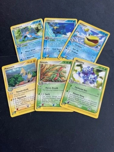 Pokemon EX Ruby & Sapphire Base Cards Singles