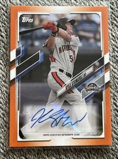 2021 Topps Pro Debut Orange Auto /25 Kyle Stowers #PD-100 Auto