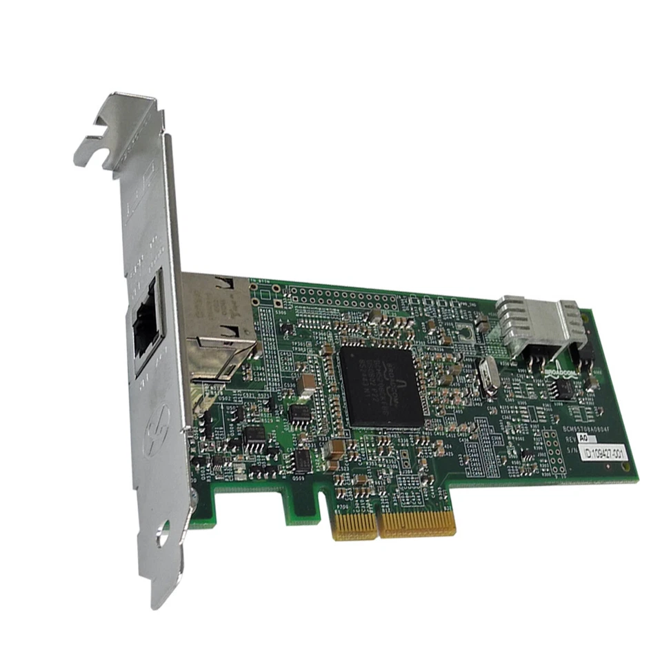  IBM NetXtreme II Netzwerk Karte Gigabit Ethernet PCI-E x4 39Y6070 Full Bracket - Bild 3 von 3