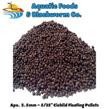 2.5mm - Cichlid Floating Pellets, For Cichlids, Tropical Fish  Pond Fish