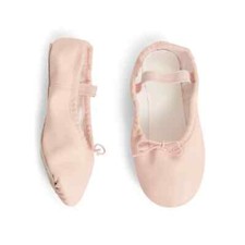 Justice Girls Ballet Dance Shoes Pink - Size 9