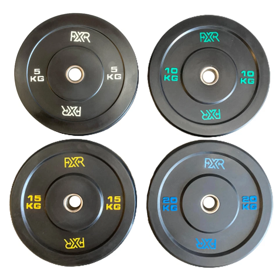 FXR Sports 2" / 50mm IWF Olympic Weightlifting Virgin Rubber Bumper Plates - Image 3 of 4