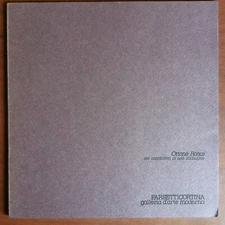 Catalogo della mostra di Ottone Rosai Galleria Farsetti Cortina 1979 - E11835