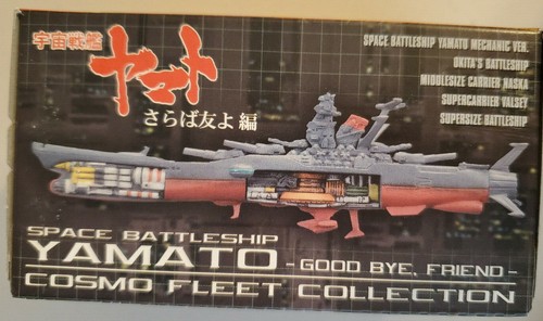 Okita's Battleship Model Space Battleship Yamato Cosmo Fleet Star Blazers - Picture 5 of 8
