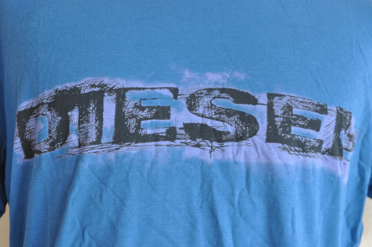T-shirt Diesel T-Octav-R – Modèle Graphique En Coton, Taille XL, Neuf Avec étiquette