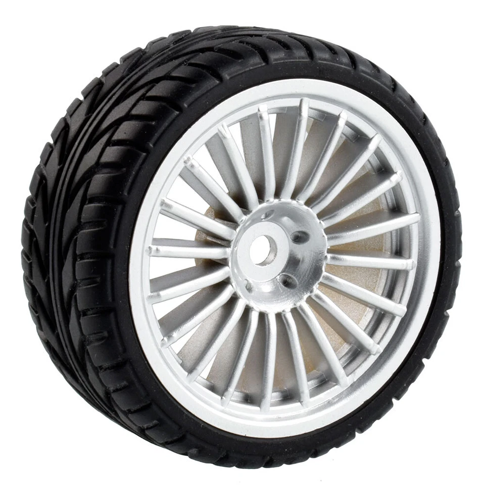 1/10 Onroad Rc Wheels Tires for Hpi Rs4 Sprint2 Kyosho Pureten Fazer Fw05 Fw06 - Image 2 of 4