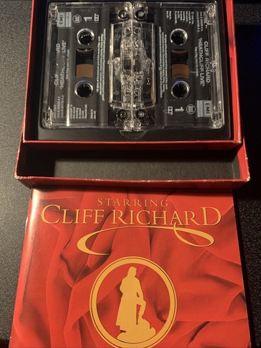 Cliff Richard - Heathcliff Live (The Show) 2 Music Tape Cassette Album (1996) - Picture 3 of 3
