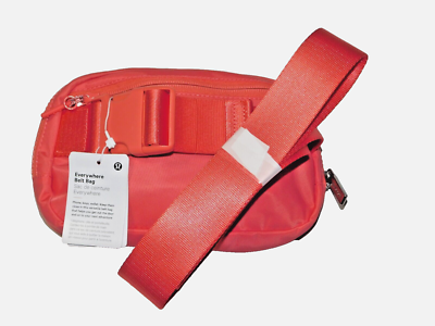 bright red lululemon belt bag Everywhere Crossbody 1L Lululemon red belt bag -