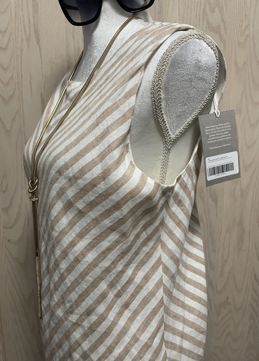 elk linen dress Elk Tilko Linen Shirt Dress - Suma Line Print