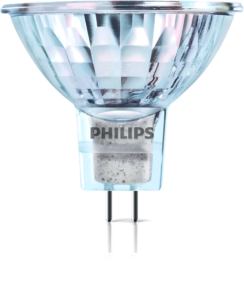 Philips 35W MR16 GU5.3 Warm White Dimmable 36 Degree Dichroic Spot Light Bulb - Image 3 of 4
