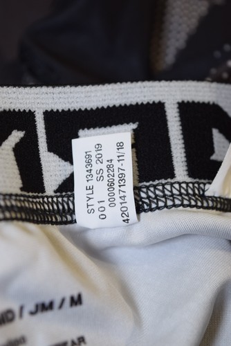 UNDER ARMOUR Heatgear Fitted Wide Band Base Layer Cropped Pants BOYS M Black - Picture 9 of 15